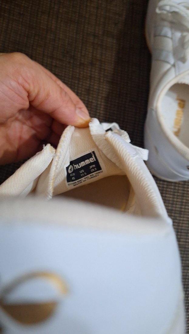 Beyaz Bağcıklı Spor Ayakkabı 44 - 45 uygundur - Görsel 4