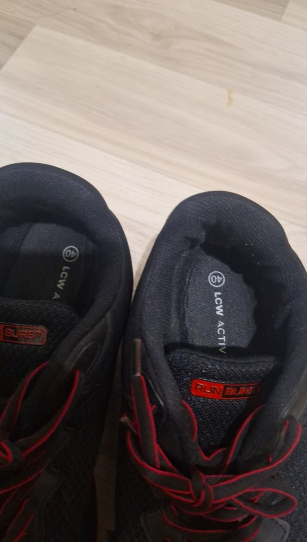 Gri-Kırmızı Erkek Koşu ve Antrenman Ayakkabısı - Görsel 3