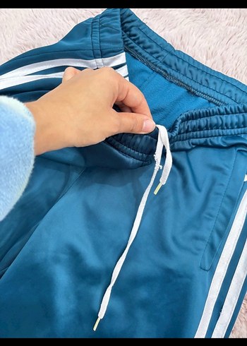 s Beden Kadın Mavi Rahat Spor Eşofman Altı