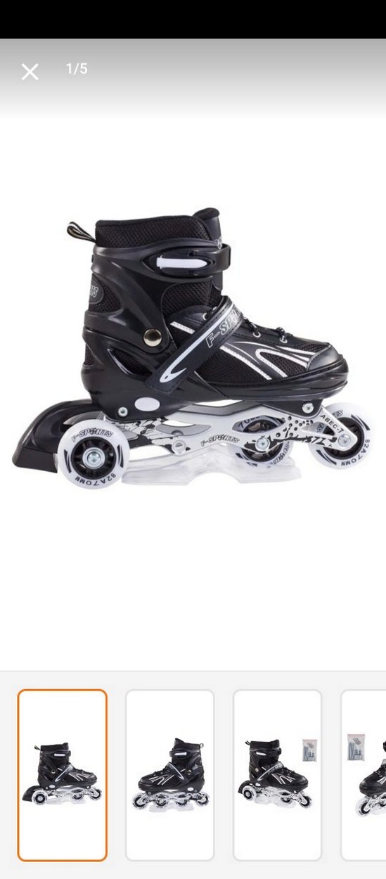 Kadın Erkek Siyah Yılan Desenli Bağcıklı Paten - Görsel 2