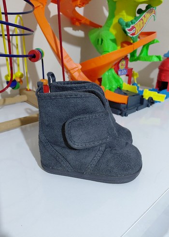 Gri Erkek Çocuk Street Wear Bot - Görsel 2