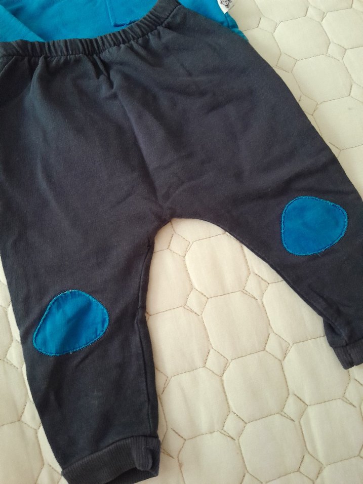 Mavi Erkek Bebek Takımı - Görsel 2