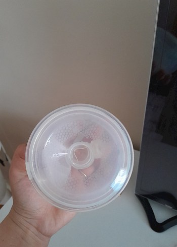 Beyaz Elektronik eller serbest Göğüs Pompası - Görsel 7