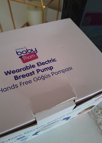 Beyaz Elektronik eller serbest Göğüs Pompası - Görsel 11