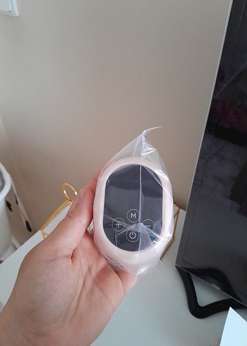 Beyaz Elektronik eller serbest Göğüs Pompası - Görsel 9