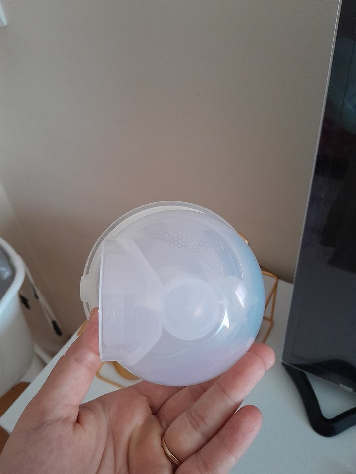 Beyaz Elektronik eller serbest Göğüs Pompası - Görsel 5