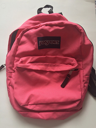 JANSPORT MARKALI PEMBE SIRT ÇANTASI