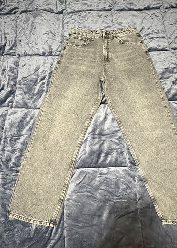 Gri Denim Erkek Jean Pantolon - Görsel 2