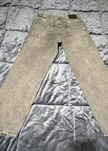 Gri Denim Erkek Jean Pantolon - Görsel 4