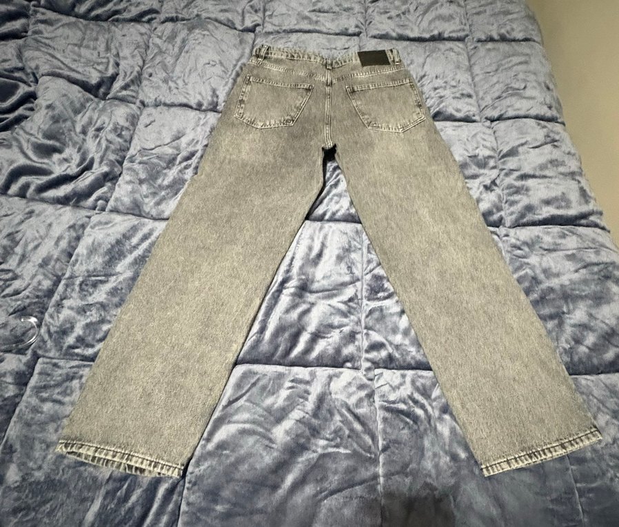 Gri Denim Erkek Jean Pantolon - Görsel 4