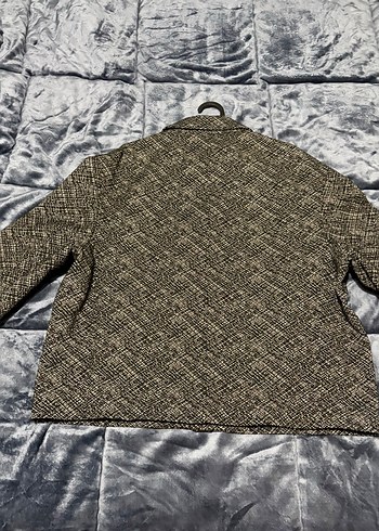 Gri Midi Düğmeli Erkek Kaban - Görsel 3