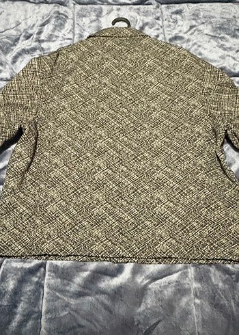 Gri Midi Düğmeli Erkek Kaban - Görsel 4