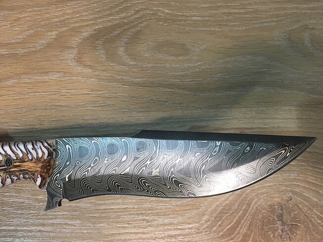 Beden Damascus Şam Çeliği El Yapımı Bıçak