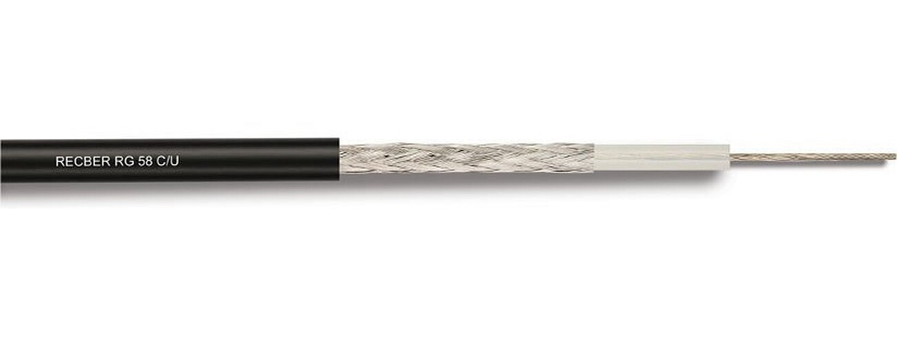 Recber RG58 RG-58 50 Ohm Telsiz kablosu