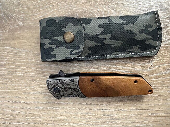 Columbia Damascus Desenli Çakı