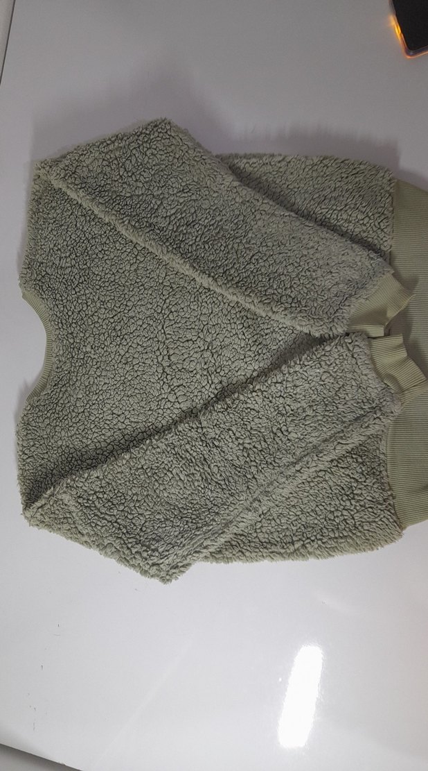 Kız Çocuk Haki pastel yeşil Sweatshirt - Görsel 5