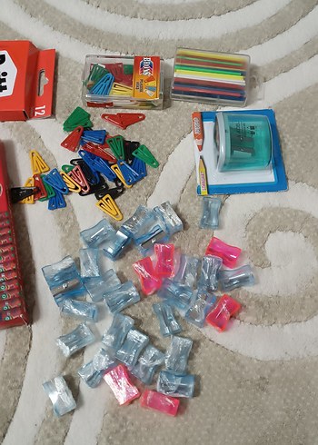 Renkli Okul Aktivite Malzemeleri Seti - Görsel 2