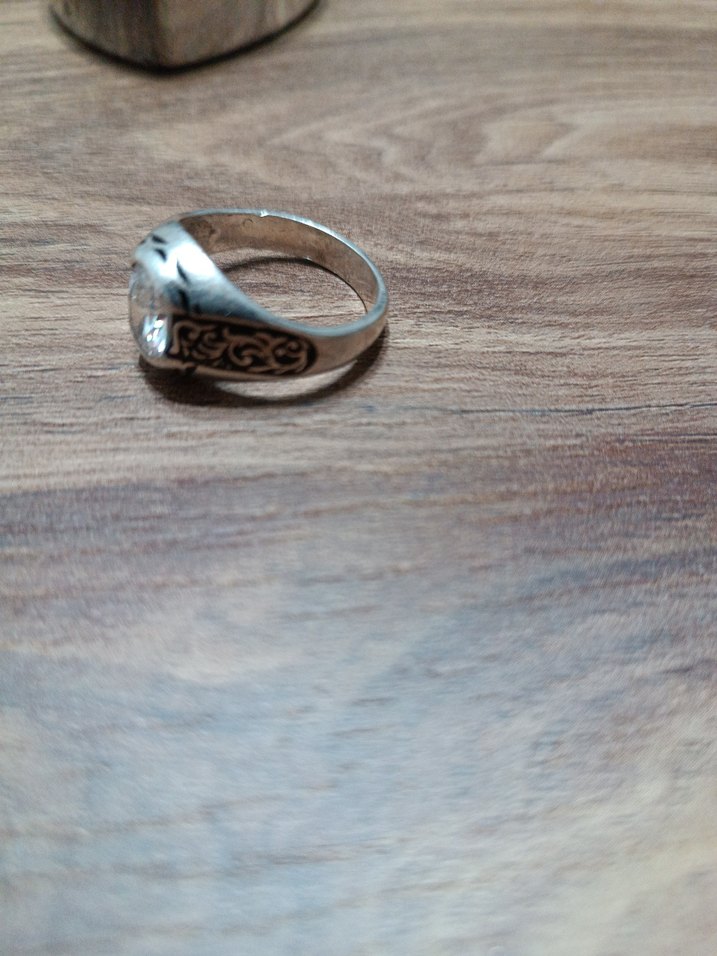 Vintage Erkek  Gümüş Yüzük - Görsel 4