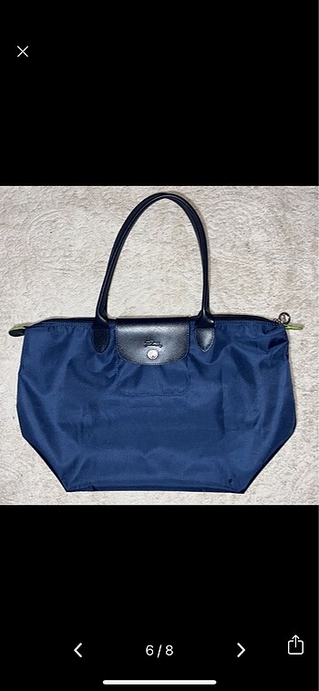 Longchamp L Size Lacivert