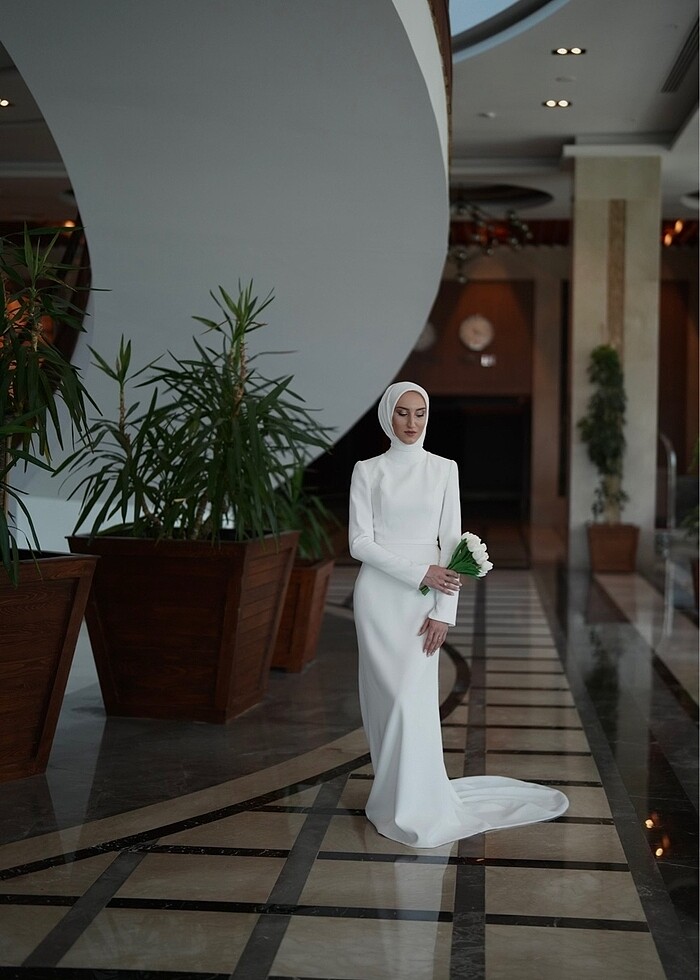 Nikahlık gelinlik - Görsel 5