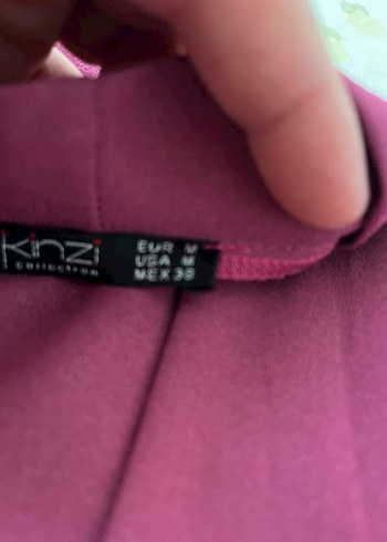 Bordo Midi Hemşirelik Sabahlığı - Görsel 2