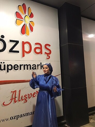 Sm beden uyumlu şifon tül Abiye elbise