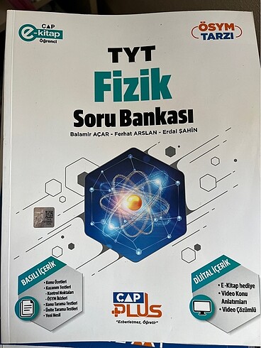 çap plus tyt fizik soru bankası