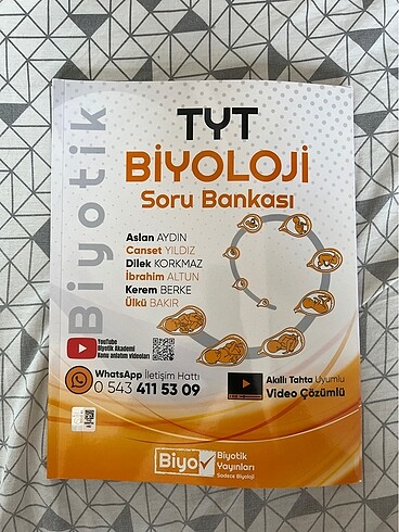 Biyotik tyt biyoloji soru bankası 