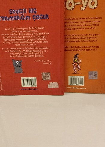 Tudem Çocuk Kitapları: yoyo ve sevgili hiç Tanımadığım Çocuk - Görsel 2