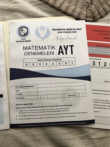 Beden 345 AYT MAT Deneme 2025 (ekstra 3 deneme)