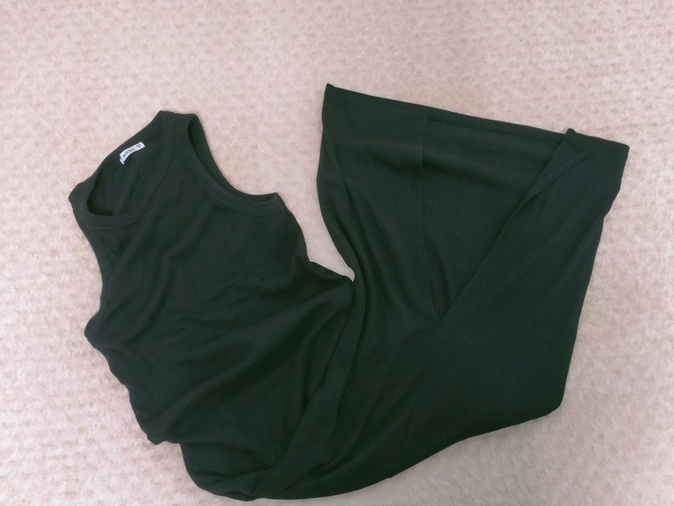 addax sıfır kol arkası yırtmaçlı elbise - Görsel 3