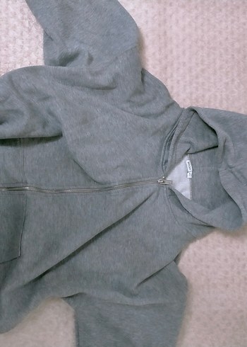 2 tane Fermuarlı Kapüşonlu Hırka - Görsel 4