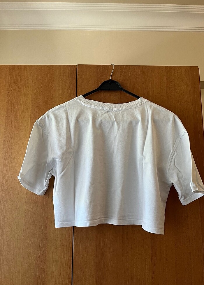 Zara crop tisort 2li - Görsel 3