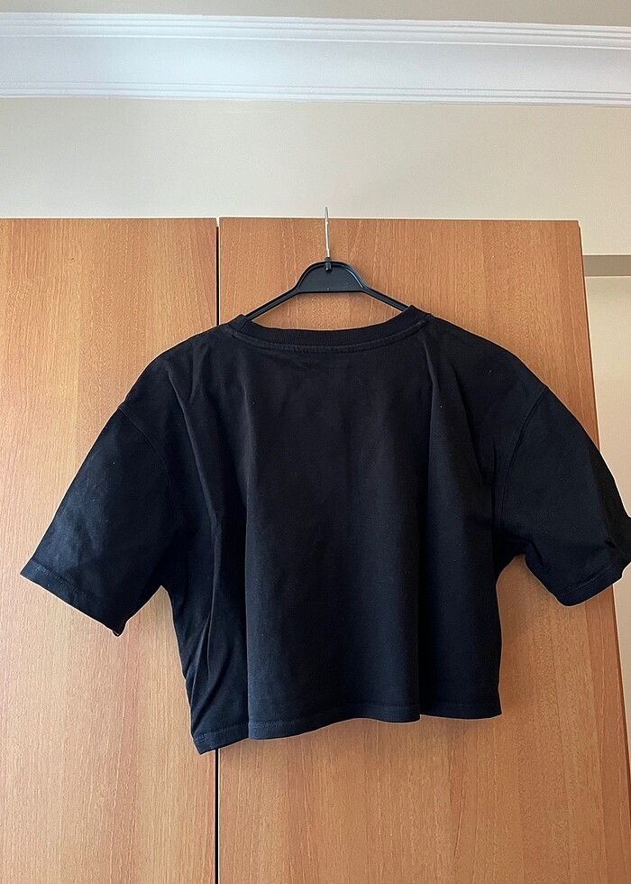 Zara crop tisort 2li - Görsel 5