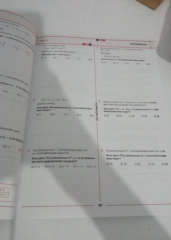 Acil Matematik Konu Anlatımlı Soru Fasikülü - Görsel 2