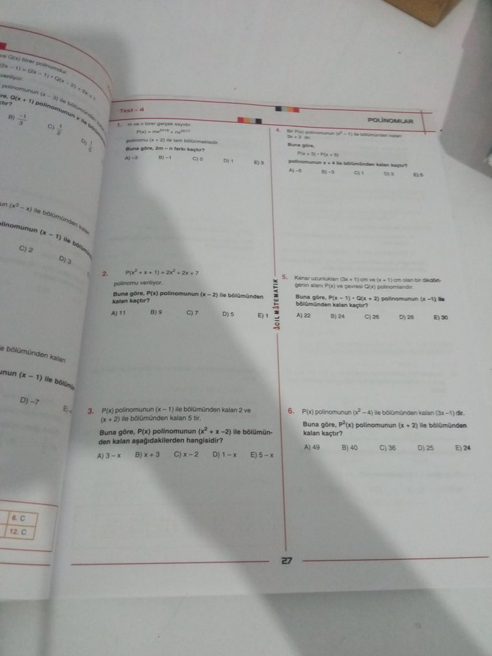 Acil Matematik Konu Anlatımlı Soru Fasikülü - Görsel 2