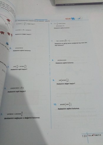 Acil Matematik AYT Soru Bankası - Görsel 7