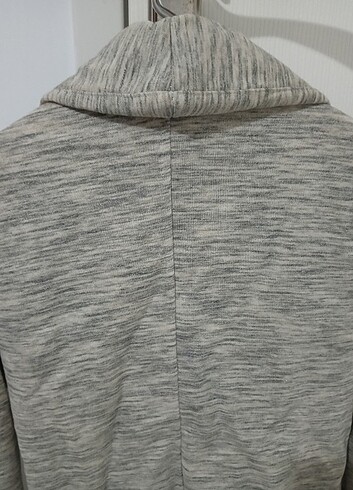 İçi pamuklu kalın ceket hırka - Görsel 5