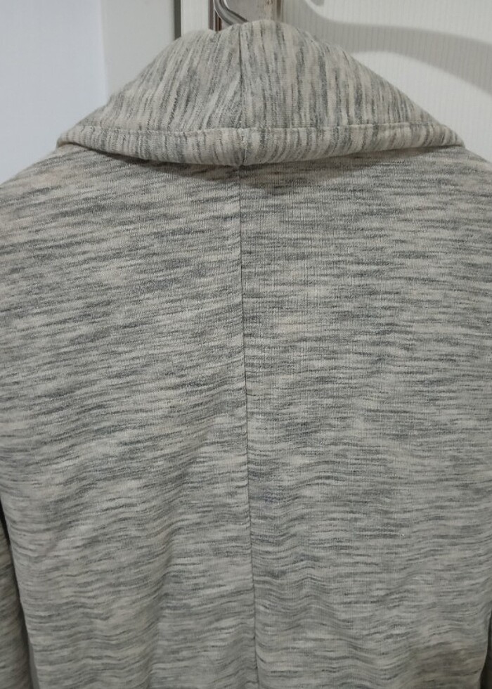 İçi pamuklu kalın ceket hırka - Görsel 5