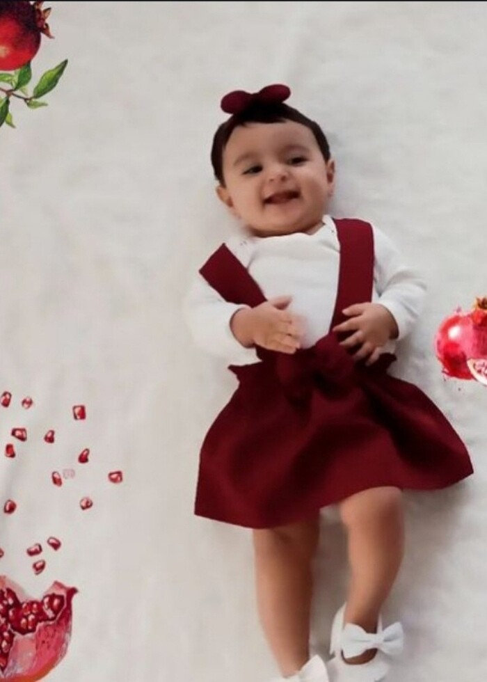 Kız bebek salopet  - Görsel 3