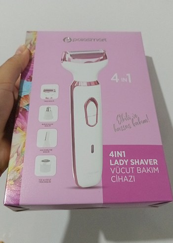 4'ü 1 Arada Pembe Kadın Vücut Bakım Cihazı - Görsel 2
