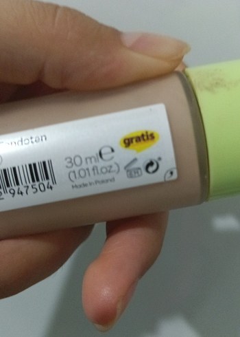Beige Fondöten SPF 30+ - Görsel 10