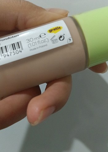 Beige Fondöten SPF 30+ - Görsel 11