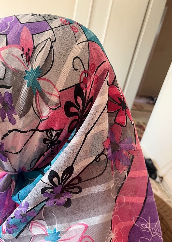 Çiçekli yazma - Görsel 5