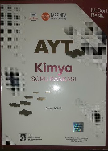 345 AYT Kimya Soru Bankası