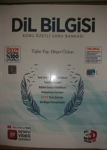 3D Dil Bilgisi Konu Özetli Soru Bankası
