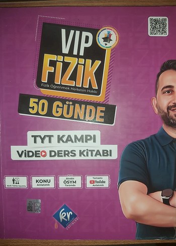 VIP Fizik 50 Günde TYT Kampı Video Ders Kitabı
