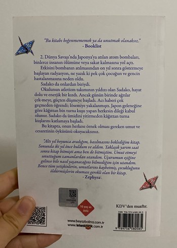 Sadako ve Kağıttan Bin Turna Kuşu - Eleanor Coerr - Görsel 2