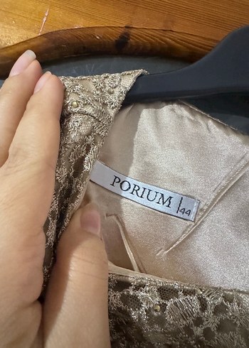 Uzun Mor Drapeli Kadın Abiye Elbise - Görsel 5