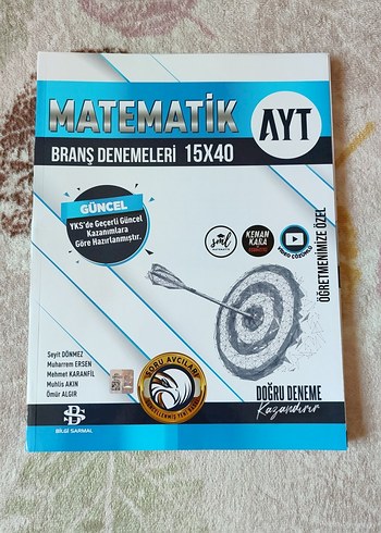 AYT Matematik Branş Denemeleri 15x40